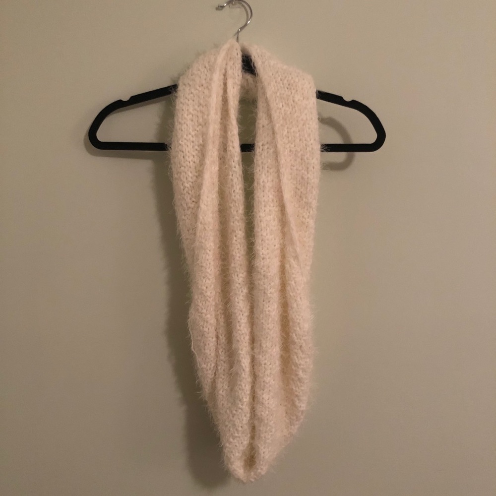 A&O International Cream Infinity Scarf